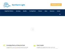 Tablet Screenshot of northernlight.com